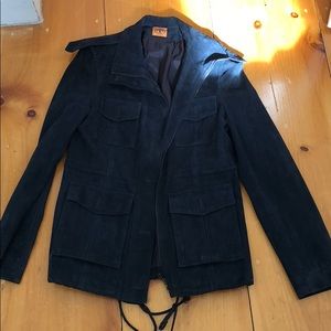 Tory Burch suede coat